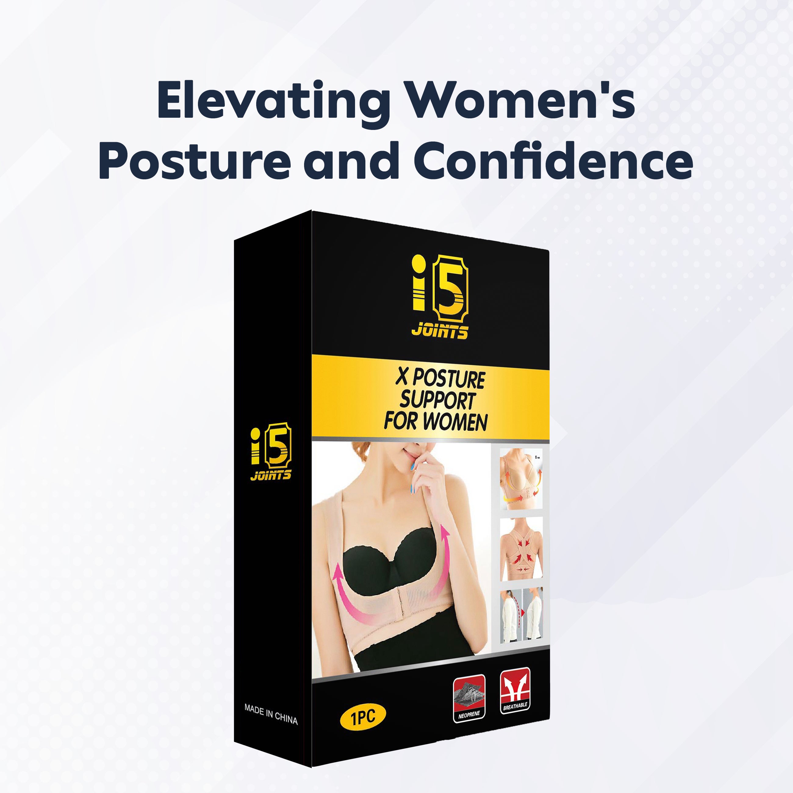 I5Joints-XPosture Support Belt For Womens(Premium Back Brace With Non Magnetic Support At Back | Posture Corrector Therapy Shoulder Belt For Lower And Upper Back Posture Corrector for Women)) I5Joints-XPosture Support Belt For Womens(Premium Back Brace With Non Magnetic Support At Back | Posture Corrector Therapy Shoulder Belt For Lower And Upper Back Posture Corrector for Women))